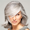 White and Gray Hair