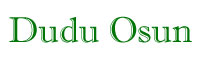 Dudu Osun