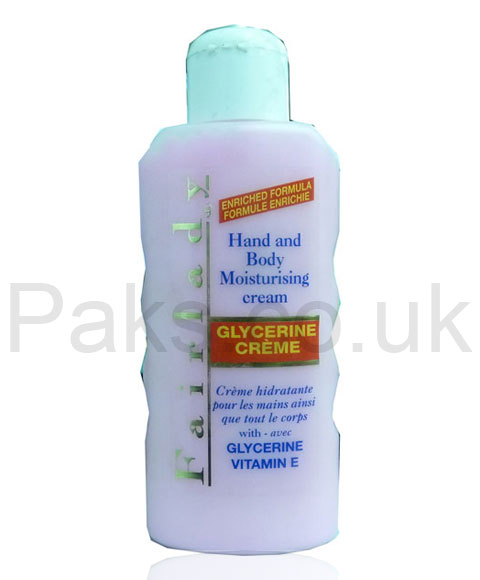 Hand And Body Moisturising Cream with avec Glycerine Vitamin E is 