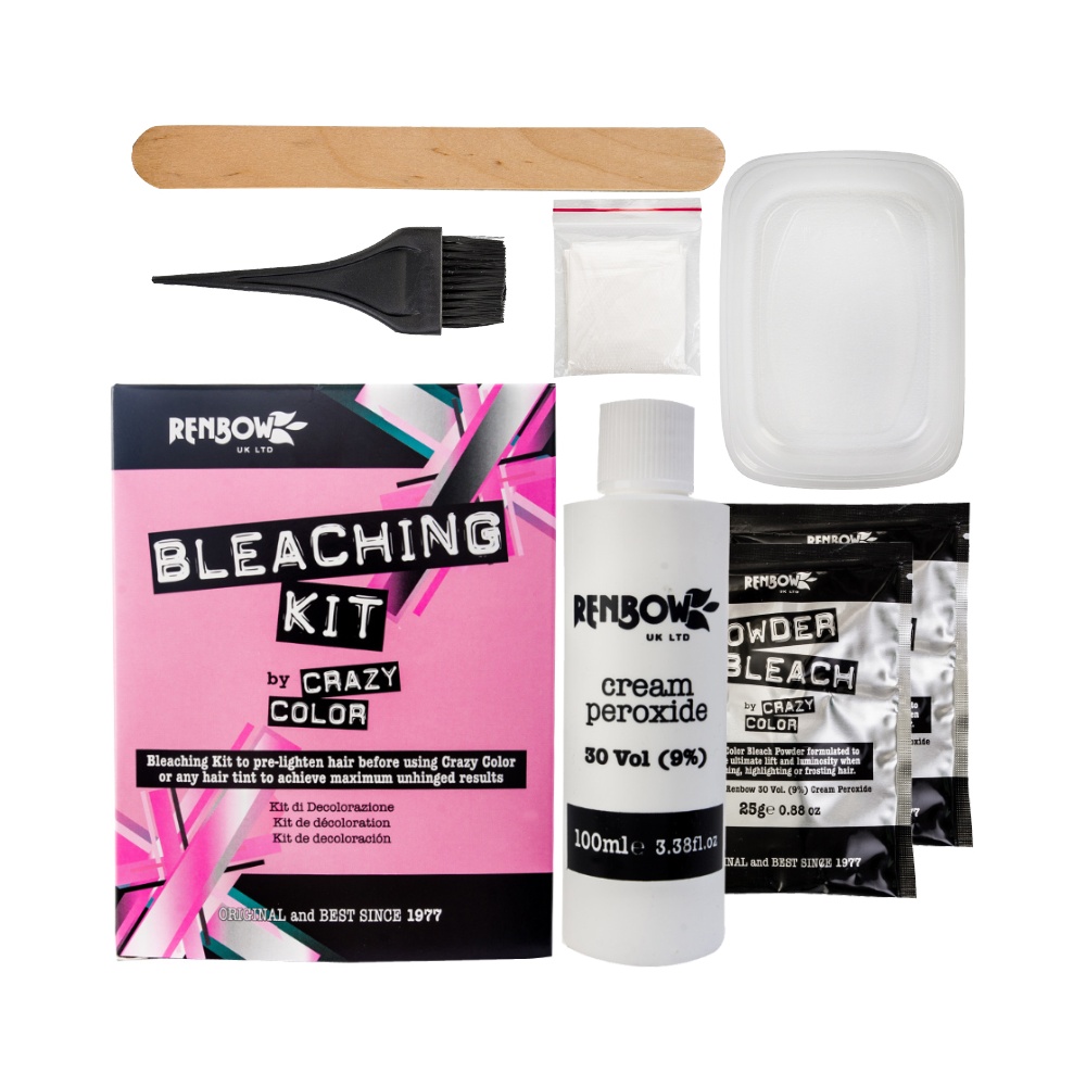 semi permanent Crazy Color Bleaching Kit PakCosmetics