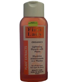 First Lady Organics Lightening Glycerin with Plant Extracts
