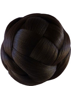 Easy Comb Drawstring Bun 10