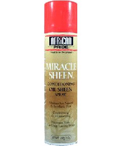 African Pride Miracle Sheen Spray