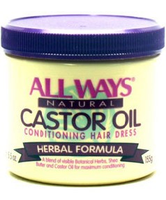 AllWays Castor Oil Conditiong Hair Dress Herbal Formula