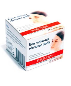 PureDerm Eye Make Up Remover Pads