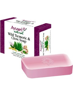Ayuuri Natural Wild Turmeric and Clove Soap