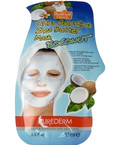 PureDern Ultra Hydrating Shea Butter Mask Coconut