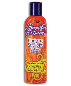 Curly to Straight Flat Iron Silkener