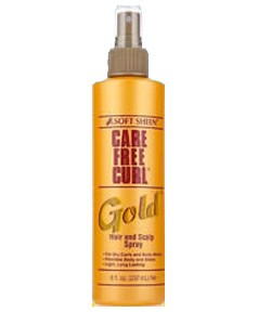 Care Free Curl Gold Hair and Scalp Spray