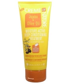 Creme of Nature Jojoba Oil and Olive Oil Moisture Active Deep Conditioning Treatment