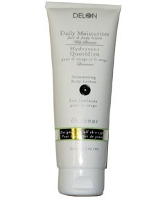 Daily Moisturizer Face and Body Lotion with Shimmer