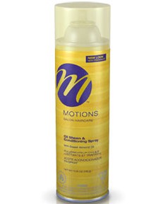 Motions Oil Sheen and Conditioning Spray