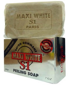 Maxi White S1 Savon Gommant Peeling Soap