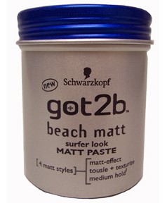 Schwarzkopf Got2B Beach Matt Paste Medium Hold