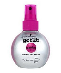 Schwarzkopf Got2B Sparkling Fixing Gel Spray