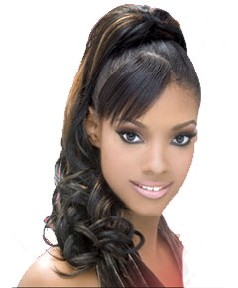 SensSens Ponytail Camellia Clip On