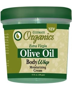 Ultimate Organics Olive Oil Body Whip Moisturising Cream