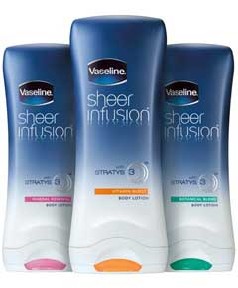 Vaseline Sheer Infusion Body Lotion