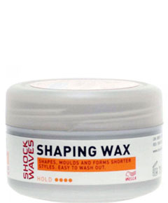 Shock Waves Shaping Wax