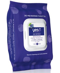 Blueberries Age Refresh Brightening Facial Towelettes