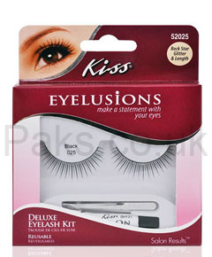 kiss eyelash deluxe kit pakcosmetics