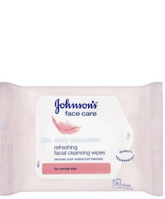 Johnsons Face Care Daily Essentials Facial Cleansing Wipes