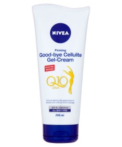 nivea q10 body gel cream firming goodbye cellulite