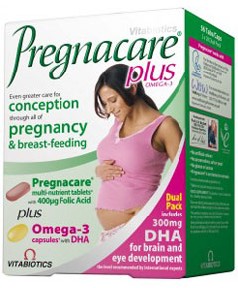 VitaBiotics Pregnacare Plus Omega 3
