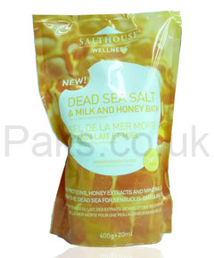 Dead Sea Salt and Milk and Honey Bath