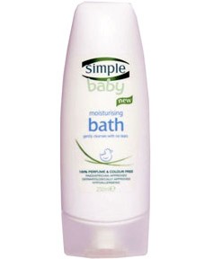 Simple Baby Moisturising Bath