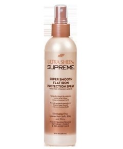 Ultra Sheen Supreme Super Smooth And Hold Flat Iron Protection Spray