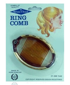 Paks Best Ers White Cloud Oval Ring Comb Pakcosmetics White Cloud Oval Ring Comb