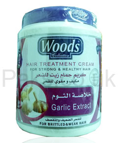 Woods Collection Hair Treatment Cream with Garlic