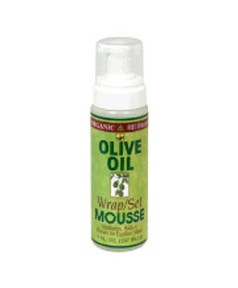 Organic Root Stimulator Olive Oil Wrap Set Mousse