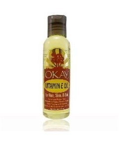 OKAY Vitamin E Oil for Hair Skin and Nail