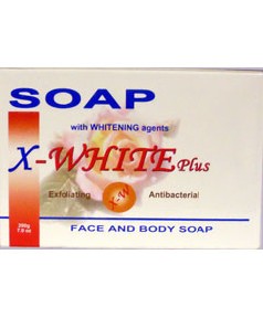 X White Plus Face and Body Soap with Whitening Agent