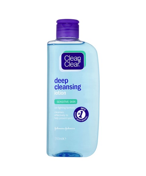 johnson and johnson clean and clear deep cleansing lotion