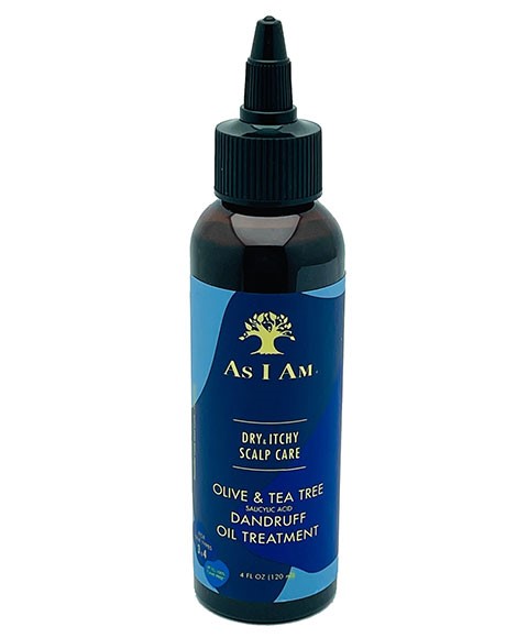 Dry And Itchy Scalp Care Olive And Tea Tree Dandruff Treatment As I Am Hair Care Products For Beautiful Coils And Curls Naturally