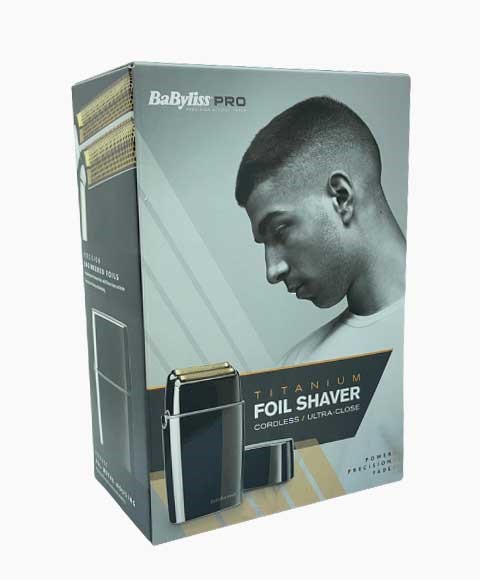 Pro Titanium Cordless Foil Shaver Pro Hairdressing BaB