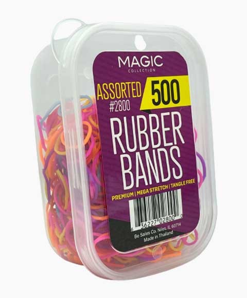 Magic Collection Rubber Bands 300pcs (White)