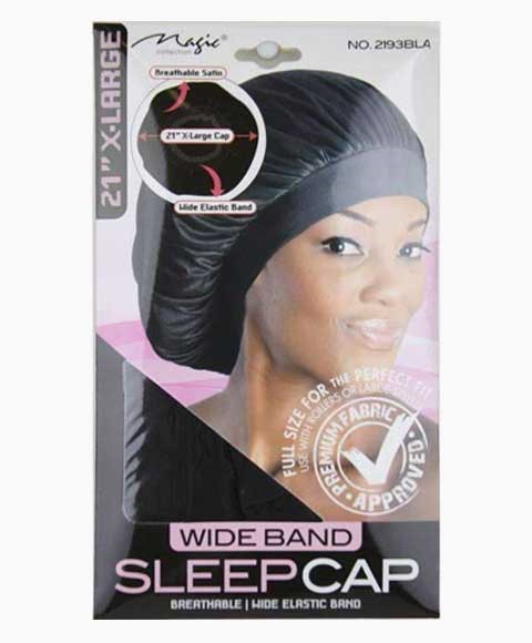 MAGIC COLLECTION Wide Band Sleep Cap [X-Large]