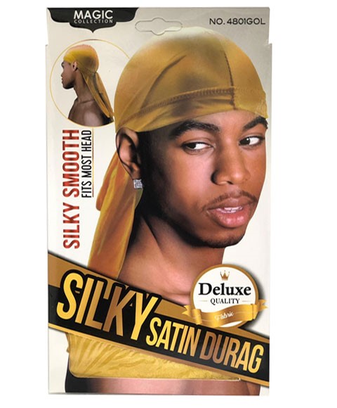 Silky satin Durag- 4801 Orange Silky satin Durag- 4801 Orange