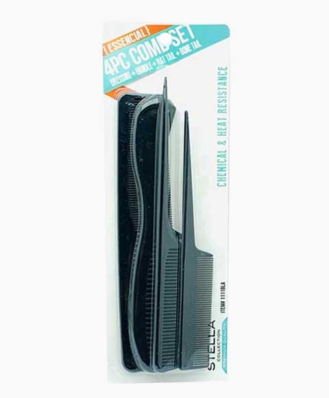 MAGIC COLLECTION 4pcs Comb Set