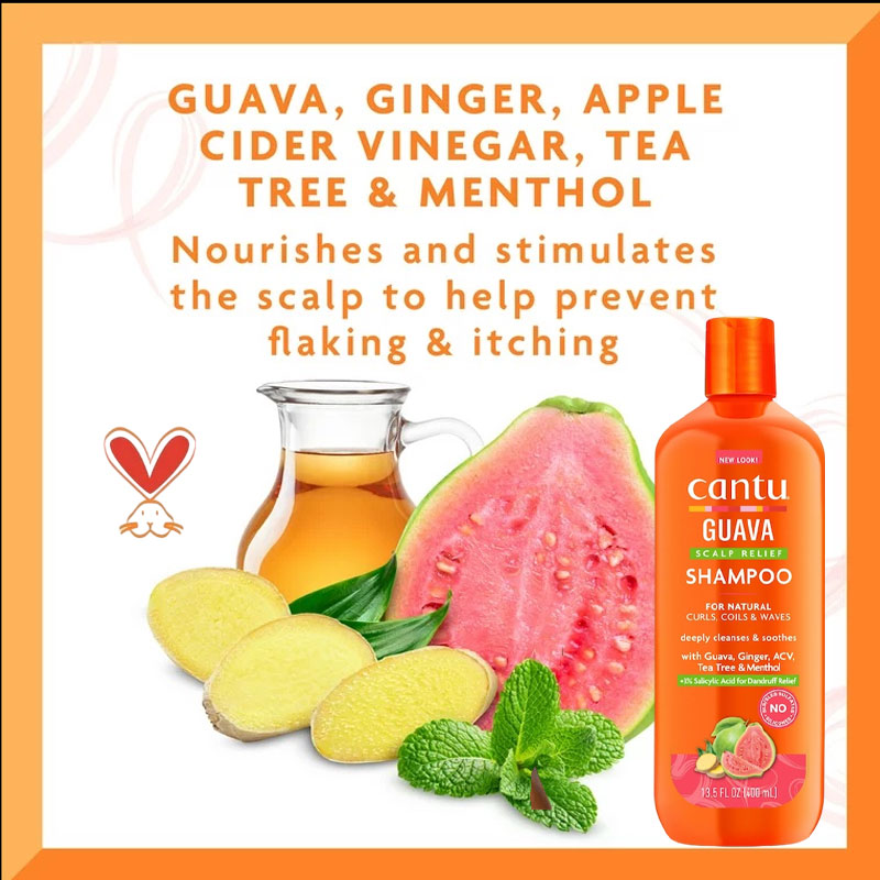 Cantu Guava Scalp Relief Shampoo - 400ml - View #10