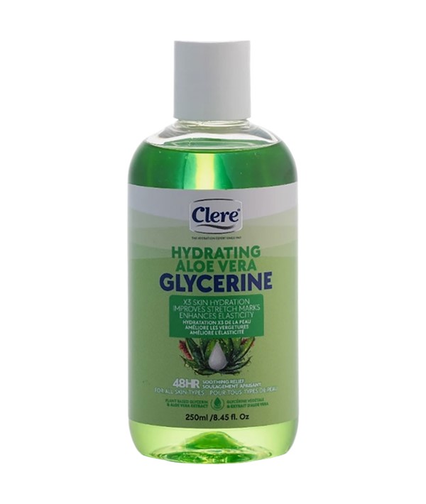 Hydrating Aloe Vera Glycerine | Clere | SkinCare | Natural