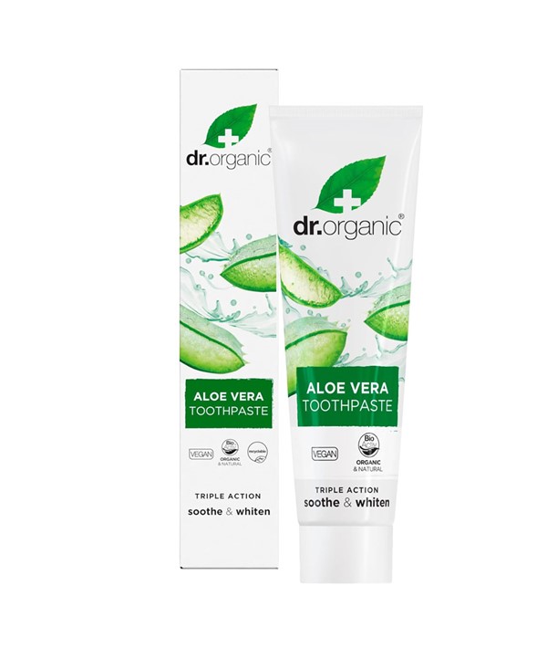 Dr Organic Aloe Vera Toothpaste | Dr Organic SknCare |Pak