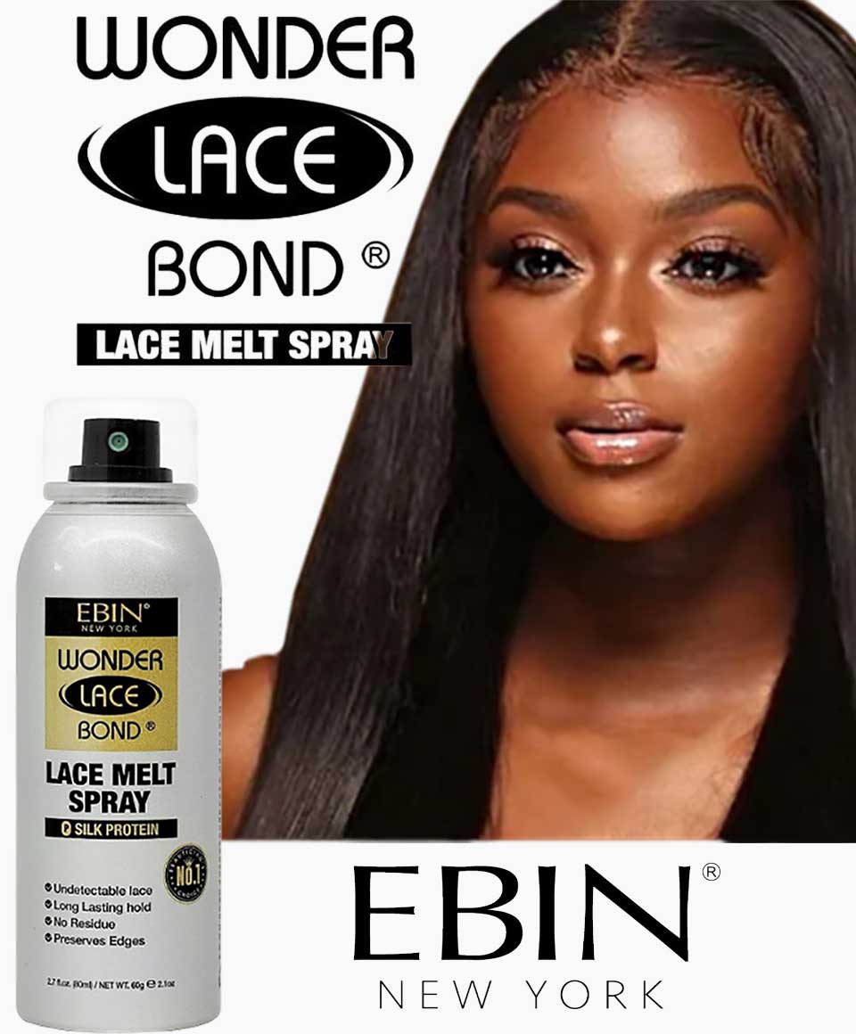 We are one of the first shops to have EBIN Lace Melt Spray in the UK!!