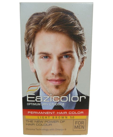 Eazicolor Permanent Hair Color Light Brown  | EaziColor | Pak Cosmetic  Centre | hair color , beard ,mustache color