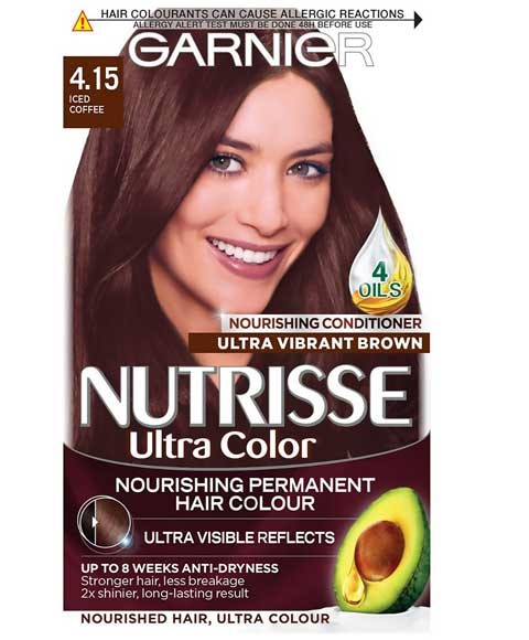 Nutrisse Ultra Color Permanent Nourishing Hair Color Iced Coffee | |Garnier  |Nutrisse | Pak Cosmetic Centre |