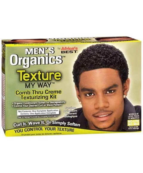 Mens Organics Texture My Way Comb Thru Creme Texturizing Kit | Men's  Organics | Africa's Best | Texture My Way | Comb Thru | Paks